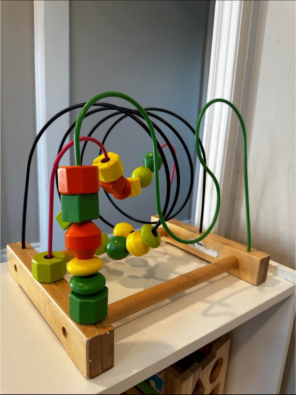 IKEA MULA bead roller coaster